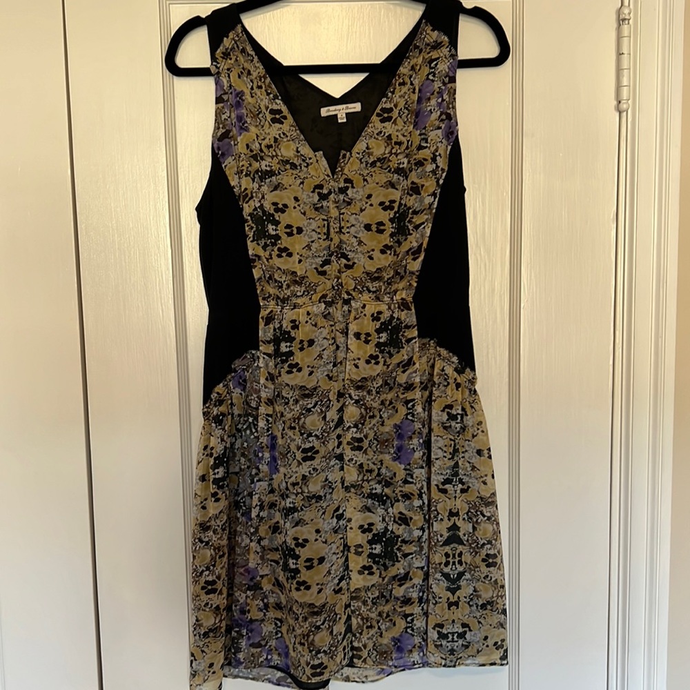 Madewell silk flower dress - Size 4